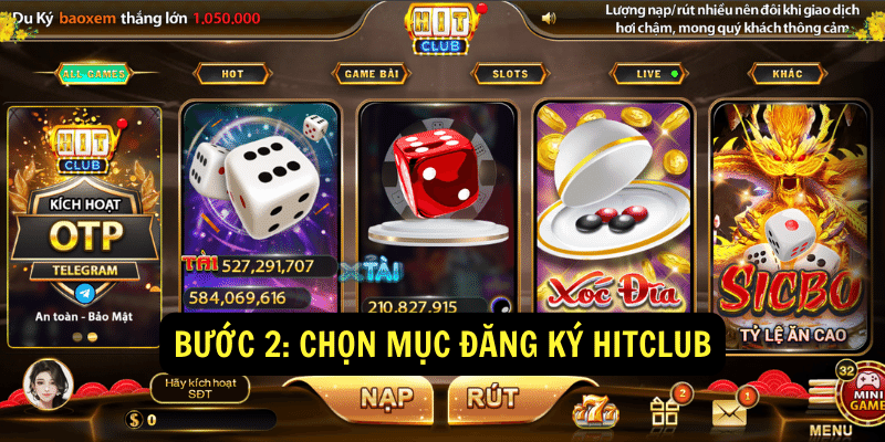 Đăng ký Hitclub